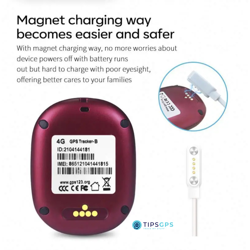 Personal SOS GPS Tracker for the Elders and Kids + 1 Year Plan.